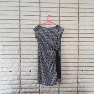 Black and White Maternity dress Small Petite